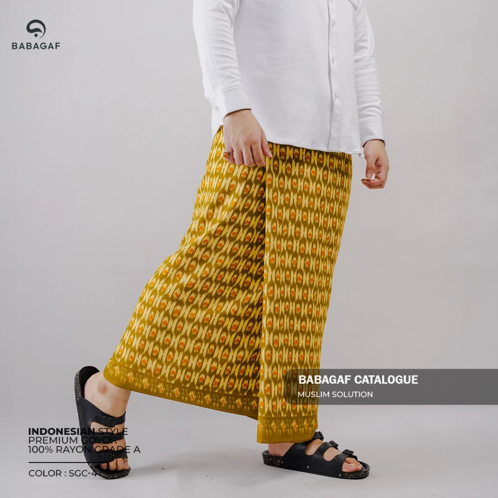 Obral Sarung Goyor Babagaf Afkir Sarung BS Murah Rayon Premium Pria Dewasa - Image 2