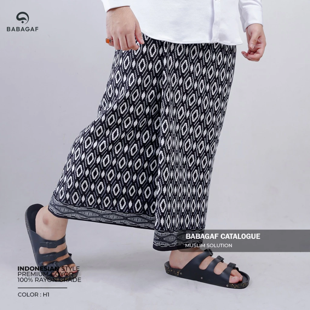 Obral Sarung Goyor Babagaf Afkir Sarung BS Murah Rayon Premium Pria Dewasa - Image 4