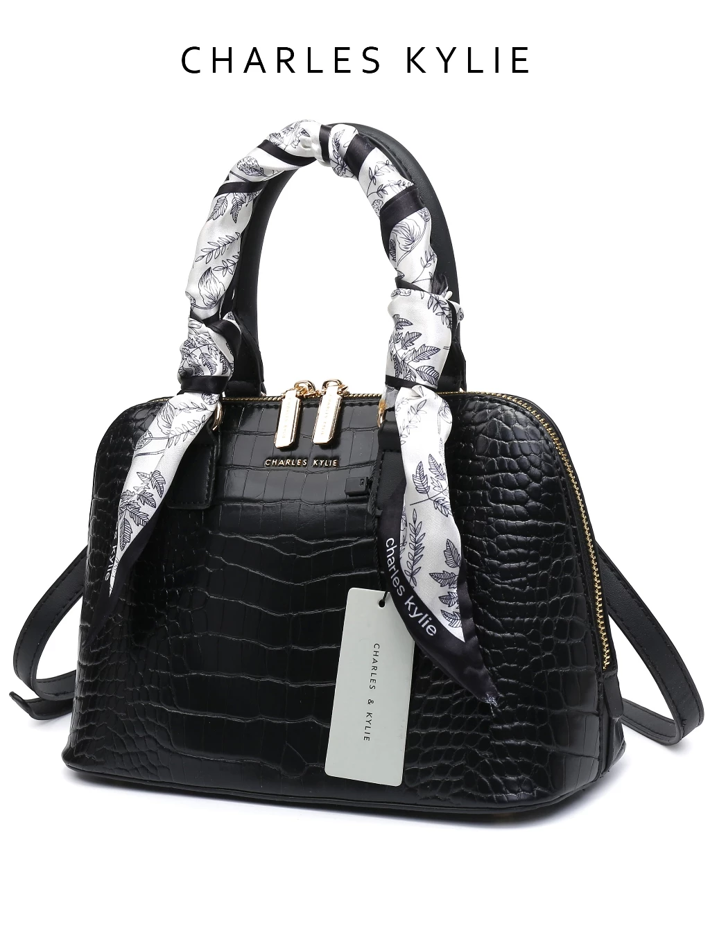 CHARLES KYLIE - Tas Tangan Wanita Fashion Hand Bag Wanita Kondangan Tas Selempang Tali Panjang Untuk Wanita Model Trend Terbaru Shoulder Bag Terlaris - Image 4