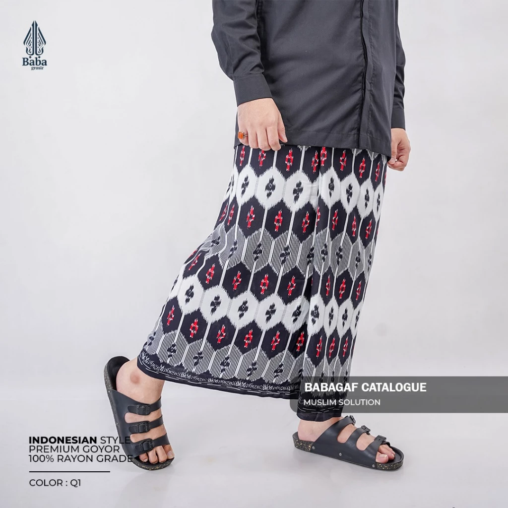 Obral Sarung Goyor Babagaf Afkir Sarung BS Murah Rayon Premium Pria Dewasa - Image 7