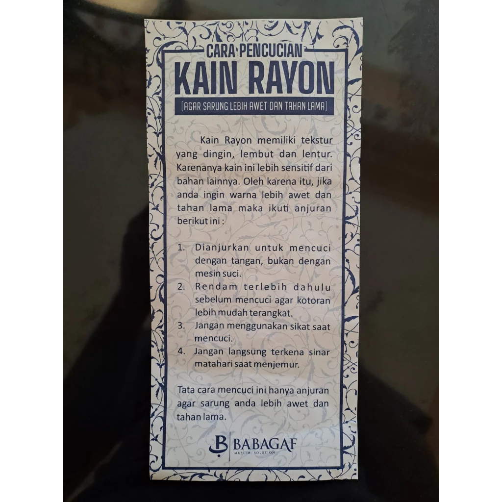 Obral Sarung Goyor Babagaf Afkir Sarung BS Murah Rayon Premium Pria Dewasa - Image 9